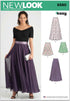 New Look Misses' Circle Skirt Sewing Pattern Packet, Design Code S9441, Sizes 8-10-12-14-16-18-20, Multicolor...