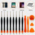 Precision Screwdriver Set Compatible with iPhone Macbook, Phillips 1.5mm PH000, Pentalobe Screwdriver P2 P5, Tri-point Y000 0.6mm, Torx T5 T6, Suc...