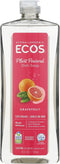 Earth Friendly Products Dishwashing Liquid, Natural Grapefruit, 25 Ounces...