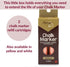 Madam Sew Chalk Fabric Marker for Sewing, Quilting & Crafting | Red |Tailors Liner Pen Creates Consistent Erasable Lines with Dosing Wheel Technol...