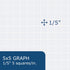 ROARING SPRING Whitelines Spiral Graph Ruled Notebook, Digitally Download Your Notes with FREE App, Premium Gray Paper, 11" x 8.5" 70 Sheets...