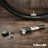 Mini Bike Pump - Presta & Schrader Bicycle Pump - 120 PSI Tire Pump for Road & MTB - No Valve Changing Needed...