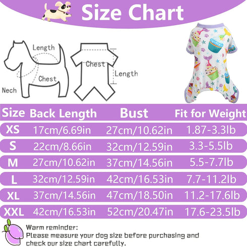 Dog Pajamas for Small Dogs, Chihuahua Pajamas, Puppy Clothes, Extra Small Puppy Pjs, Soft Pet Pajamas,Dog Shirts Chihuahua Yorkie Teacup Cat Cloth...