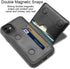 LakiBeibi Case for iPhone 11 with Card Holders, Dual Layer Lightweight Slim Leather Wallet Case Flip Folio Magnetic Lock Protective Case for Apple...