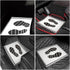 20 Pcs Car Foot Mat Disposable Paper Floor Mats Waterproof Car Floot Mat Black White Auto Foot Pads Universal Car Floor Protector Cover 15 x 20 in...