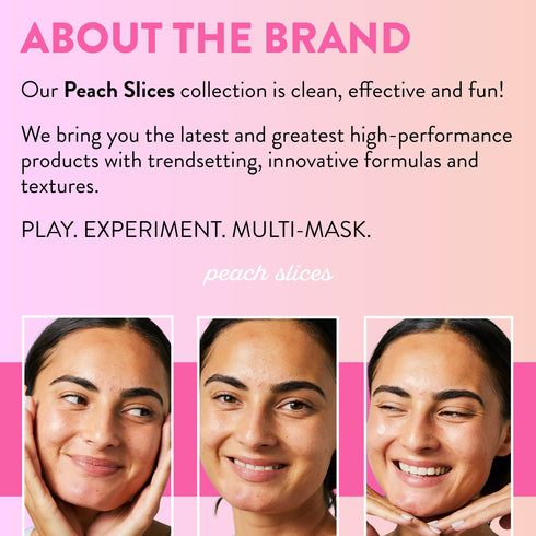 Peach Slices | Acne Clarifying Cleanser | Deep Cleans & Prevents Acne | 2% Salicylic Acid | Hyaluronic Acid | Sulfate-Free | Hydrates & Calms Skin...