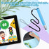 Kid-Friendly Stylus Pens for Touch Screens, Capacitive Stylus Pen with Tether Children's Crayon Stylus Pen Compatible with iPad iPhone Tablet Smar...