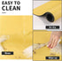 Pet Feeding Mat - Yellow 12"x 19" | Absorbent Dog Mat for Food and Water, No Stains Cat Bowl Mat, Easy to Clean Pet Placemats, Quick Dry Dog Water...
