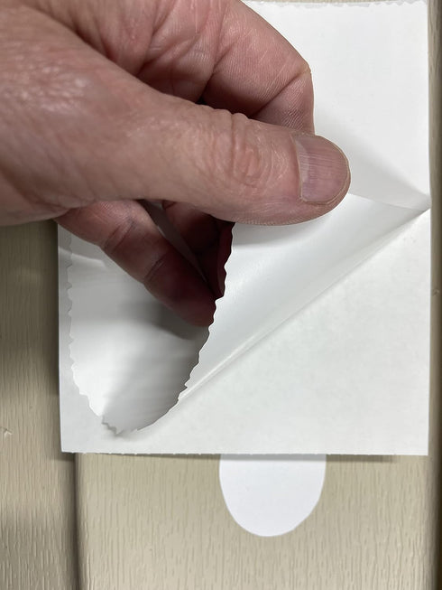 USA Made Stepsaver Products Vinyl Siding Repair Patch Kit (4, 5"x 7")...