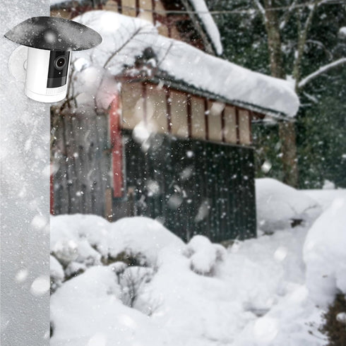 HOLACA Sun Rain Shade Camera Cover for Stick Up Cam, Camera Shield for Resistant UV White...