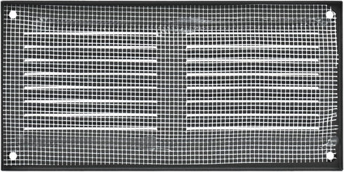 Vent Systems 8'' x 4'' Inch Air Vent Cover - Anthracite - Metal Air Return Grill with Built in Pest Guard Screen HVAC Vent Cover for Home Improvem...