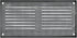Vent Systems 8'' x 4'' Inch Air Vent Cover - Anthracite - Metal Air Return Grill with Built in Pest Guard Screen HVAC Vent Cover for Home Improvem...
