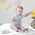 Baby Monthly Milestone Photo Blanket - Cartoon Mouse Design, Made with Soft Polyester and Classic Black & White Color Matching...
