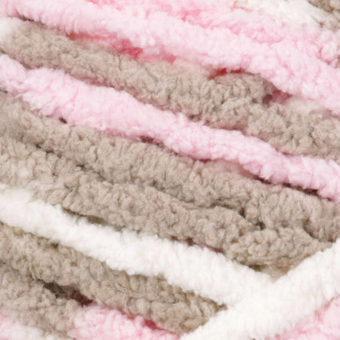 Bernat BABY BLANKET BB Little Petunias Yarn - 1 Pack of 10.5oz/300g - Polyester - #6 Super Bulky - 220 Yards - Knitting/Crochet...
