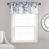 Lush Decor Weeping Flowers Navy and Blue Valance Curtain for Windows, 18" x 52", Navy & Blue...