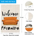 Fri Themed Welcome Home Decor Garden Flag Yard Porch House Flag for Outside Decoration (Welcome Fri)...