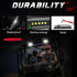 OFFROADTOWN UTV Interior Dome Light Universal Roll Bar Mount LED Light Utility Roll Cage Courtesy Overhead Light for UTV RZR Polaris ATV Can-Am Tr...