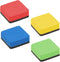 4 Pack Dry Erase Erasers Whiteboard Cleaner Pads Chalkboard Small Wipers Colorful Marker Erase Supplies for Classroom Office Glass White Board Tea...