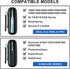 Travel Case for Oral B/Oral-B Pro 1000 1500 5000 7000 7500 6000 9600/ Phlips Sonicare 4100 5100 1100 6100 5300 Electric Toothbrush, Portable Hard ...