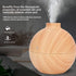 Mini Humidifiers, 130ml USB LED Aroma Essential Oil Diffuser Dry Burning Resistant Desktop Humidifier Aromatherapy Fragrant Oil Humidifier Vaporiz...