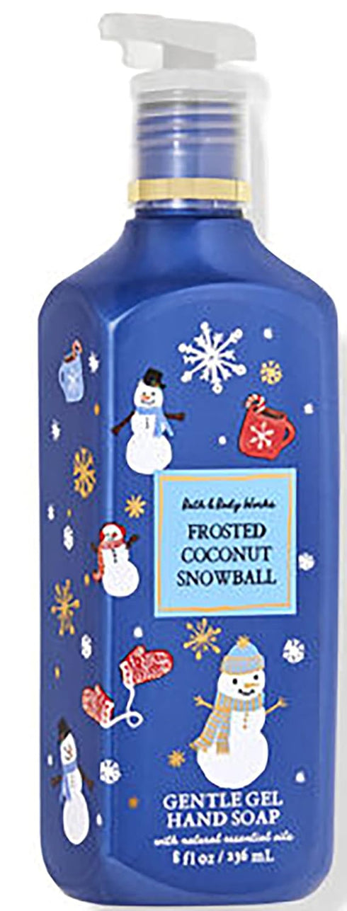 Bath & Body Works Frosted Coconut Snowball Cleansing Gel Hand Soap 8 oz. (Frosted Coconut Snowball)...