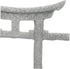 Garden Micro Landscape Chinese Decorations Outdoor Figurines Mini Planter Pots Pagoda Torii Gate Ornament Miniature Torii Gate Simulation Ornament...