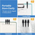 12Pcs Black Dry Erase Markers, White Board Mini Dry erase Markers Bulk, Fine Point Tip Student White Board Markers for Teachers Office School Supp...
