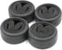 hobbysoul 4pcs RC 1/10 On Road Slick Tire Rubber Tyre Fit for 1:10 Touring Drift Car Wheel Rim …...