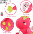 Ditucu Cute Dragon Fruit Dinosaur Stuffed Animals Plush Toys Dolls Soft Dino Pitay Plushie Birthday Gifts for Kids Girls Boys Red 12 inch...