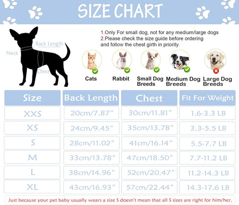 Dog Dresses for Small Dogs Girl Winter Puppy Sweater Dress Warm Pet Clothes Outfit Chihuahua Yorkie Teacup Cold Weather Dog Coat Cute Cats Apparel...