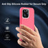 Sansunto Women Case for iPhone 13 Pro Max & iPhone 12 Pro Max, Full Body Protection Heavy Duty Shockproof Silicone Rubber Rugged Durable Phone Cov...