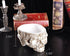 Modern Large Funny Resin Skull Shaped Head Design Flower Pot Planter Container, Decoration Flowerpot Props Home Office Desk Decor (Mediterranean)...