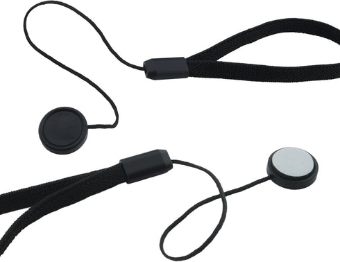 CamKix Lens Cap Keeper Bundle for Any SLR or DSLR Camera - Including 20 Lens Cap Holders - 2 Microfiber Cleaning Cloths - Great Accessories for Ph...