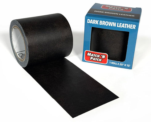 MATCH 'N PATCH Realistic Leather Repair Tape - Durable, Easy-to-Apply, Professional Grade, Versatile Use, Designed in North Carolina for Furniture...