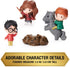 Wizarding World Harry Potter, Micro Magical Moments Scene Gift Set with Exclusive Harry, Hermione, Ron, Fluffy Action Figures & Case, Kids Toys...