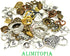 100 Grams Assorted Love Heart Shape Punk Steampunk Charm Pendant Connector for DIY Necklace Bracelet Jewelry Making Accessories...