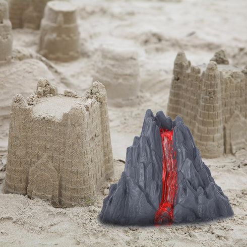 DECHOUS 10pcs Fake Volcano Decor, Volcano Documentary Science Kit Volcano Landscape Model for Scientific Education...
