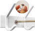 WEBI Coat Rack Wall Mounted,Coat Hooks Wall Mount,Coat Hanger Wall Hook Rack,4 Hooks for Hanging Coats,Hats,Jacket,Clothes,White,2 Packs...