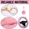 9 Pack Cute Fluffy Steering Wheel Cover, LXPKKIG Cute Universal 15 Inch (Pink)...