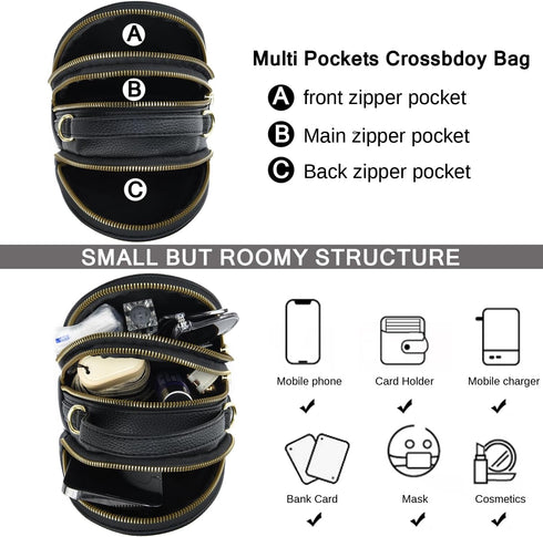 Lightweight Small Crossbody Bags Shoulder Bag for Women Stylish Ladies Cell Phone Purse and Handbags Wallet...
