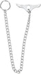 Herm Sprenger Chrome Plated Training Chain Collar with Toggle 13-14 Inches (35 cm), 2mm...