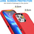 AICase for iPhone 13 Pro Case(6.1") with Glass Screen Protector, Heavy Duty Drop Protection Full Body Rugged Shockproof/Dust Proof Military Protec...