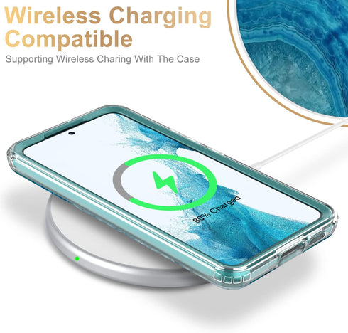 Esdot Compatible with Samsung Galaxy S22 Plus Case,Passing 21ft Drop Test, with Fashionable Designs for Women Girls,Protective Phone Case for Gala...