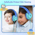 Kids Headphones, Wired Headphones for Kids with Microphone, 85/94dB Volume Limiter Headphones for Girls Boys with Sharing Jack, Foldable Headphone...