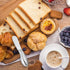 Charcuterie Board Accessories Set,14-Piece Cheese and Butter Spreader Knives & Serving Tongs,Wooden Handle Cocktail Knives...
