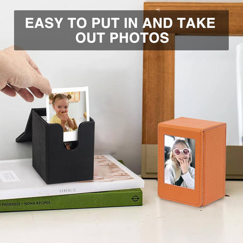 Mini 3 inch Film Picture Holder Case for Fujifilm Instax Mini 12/11/99/90/EVO Camera Film Accessories Photo Pouch Protection Case Can hold 50+ fil...