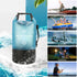 Waterproof Dry Bag,5L/10L/20L Roll Top Lightweight Dry Storage Bag Backpack with Waterproof Phone Case for Travel,Swimming,Boating,Kayaking,Fishin...