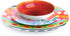 French Bull 8" Pasta Bowl - Melamine Dinnerware (Pink Ombre)...