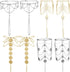 4 Pairs Barefoot Sandals Foot Jewelry Beach Summer Tassels Anklet Chain Bracelet Wedding Multi Chain Boho Coin Anklet Bracelet for Women Girl Acce...