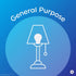GE Basic LED Light Bulbs, 75 Watt, Daylight, A19 (2 Pack)...
